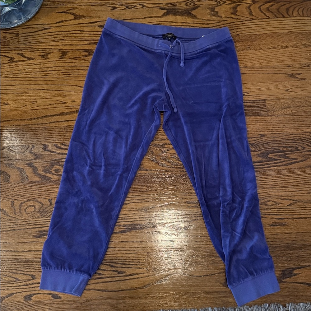 Juicy Couture Indigo Velour Jogger